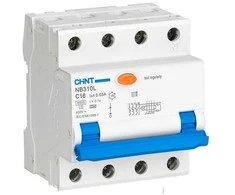 Chint | Circuit breaker RCBO, NB310L/3N, 3P+N, C20, 30mA, A, 6kA | NB310L3PN30MAA20C
