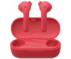 Defunc Earbuds True Basic belaidės ausinės, Raudonos