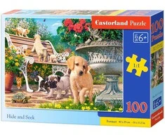 Castorland Dėlionė 100 vnt. - Slėpynės