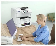 Epson WorkForce Pro EM-C8100RDWF Spausdintuvas rašalinis Spalvotas MFP A3 25 ppm USB Wi-Fi Tinklinis LAN