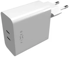 Fixed Fiksuotas | Dvigubas USB-C maitinimo įkroviklis, PD palaikymas, 65 W