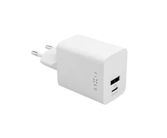 Fixed Fiksuotas Mini USB-C/USB kelioninis įkroviklis 45W | FIXC45M-CU-WH