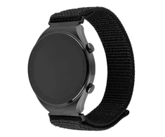 Fixed | Sporty Strap with Quick Release 22mm for Išmanusis laikrodis | 160-210 mm | Juodas | Nylon