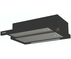 Gartraukis CATA Hood | TFH 6430 GBK | Telescopic | Energy efficiency class A+ | Plotis 59.8 cm | 391.5 m³/h | Electronic | LED | Juodas