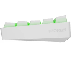 Klaviatūra Genesis Thor 660 G2 RGB balta Gateron Raudona