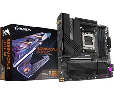 Pagrindinė plokštė GIGABYTE B650M AORUS ELITE AX  / AM5 / MicroATX / DDR5 x4 / PCI-Express 4.0 16x / 2x M.2