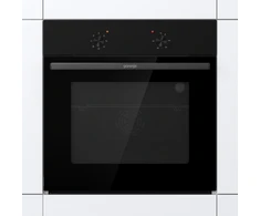 Orkaitė Gorenje Oven | BO6615E01B | 60 L | Electric | EnamelClean | Push pull buttons | Convection | Height 59.5 cm | Plotis 59.5 cm | Juodas