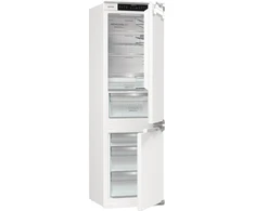 Gorenje šaldytuvas | NRKI517E82WF | Energijos vartojimo efektyvumo klasė E | Įmontuotas | Kombinuotas | Aukštis 177,2 cm | No Frost sistema | Šaldytuvo grynoji talpa 176 L | Šaldiklio grynoji talpa 76 L | Rodyti | 35 dB | Baltas