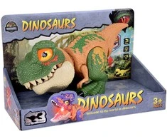 Jokomisiada Movable DINOSAUR Tyrannosaurus Rex Sound + Light Žalias ZA5589