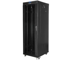 LANBERG laisvai pastatomas stelažas 19 colių spintelė 37U 600x800 stiklinių durų LCD butas juodas