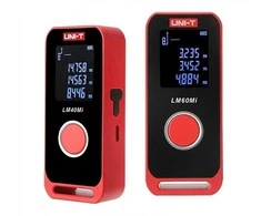 Įkraunamas lazerinis atstumo matuoklis, 40m; LCD; Li-ion , Type-C, UNI-T