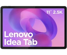 Planšetė Lenovo Idea Tab Wi-Fi (w/o power adapter) | ZAFR0006SE | 11 " | Luna Pilkas | IPS | 2560x1600 pikselių | MediaTek | Dimensity 6300 | 8 GB | Soldered LPDDR4x | 256 GB | Wi-Fi | Front camera | 5 MP | Rear camera | 8 MP | Bluetooth | 5.2 | Android | 15 (OS upgrades until Android 17 and 4 metai security patches) | Garantija 24 mėn. | Folio Case, Lenovo Tab Pen, USB-A to USB-C cable, Manual