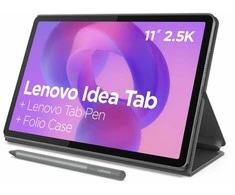 Planšetė Lenovo Idea Tab Wi-Fi (w/o power adapter) | ZAFR0006SE | 11 " | Luna Pilkas | IPS | 2560x1600 pikselių | MediaTek | Dimensity 6300 | 8 GB | Soldered LPDDR4x | 256 GB | Wi-Fi | Front camera | 5 MP | Rear camera | 8 MP | Bluetooth | 5.2 | Android | 15 (OS upgrades until Android 17 and 4 metai security patches) | Garantija 24 mėn. | Folio Case, Lenovo Tab Pen, USB-A to USB-C cable, Manual