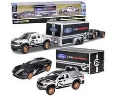 Jokomisiada Licencijuotas 1:64 mastelio „Ford Raptor“ ir „Ford GT Heritage“