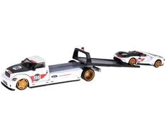 Jokomisiada Maisto metal car kit Flatbed Ford GT Heritage 2021 1:64 ZA5957