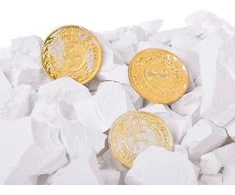 Jokomisiada Little archeologist excavation coins auksinis mine treasure hunting ZA5596