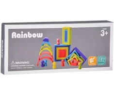 Dėlionė Jokomisiada Wooden Montessori puzzle - pieces of different shapes ZA5859