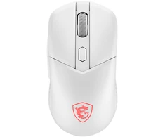 Pelė MSI VERSA 300 BELAIDĖ AKUMULATORIUS Baltas | Belaidis | 2.4 GHz, Bluetooth, USB 2.0