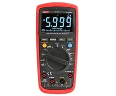 Uni-t Skaitmeninis multimetras su analogine skale, TRMS, 600V DC/AC, 10A DC/AC, 60MOm, 100mF, 10mHz, --40-1000C, UNIT