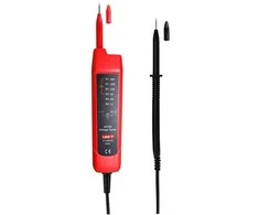 Įtampos testeris, auto AC/DC, CAT III 400V, 6V-400V, IP54, UNI-T