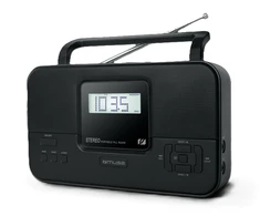 Muse Nešiojamasis stereofoninis radijas | M-087 MB PLL | AUX įvestis | FM radijas | Ausinių išvestis