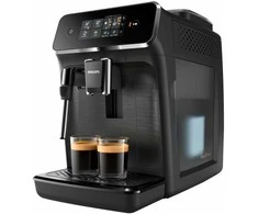 Kavos aparatas Philips | EP2220/10 | Slėgis 15 bar | Su pieno plakikliu | Automatinis | 1500 W | Juodas