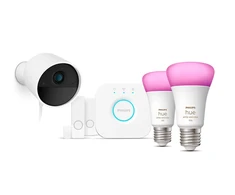 Philips Hue | Saugus kameros rinkinys WCA E27, tiltas, jutikliai