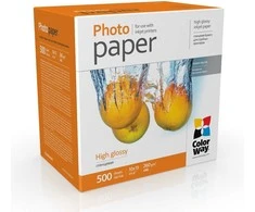 ColorWay Photo Paper | PG2605004R | Glossy | Baltas | 260 g/m² | 10 x 15 cm