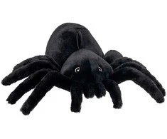 Beppe Plush juodas spider mascot Tarantula 15cm 14112
