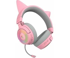 Razer | Ausinės | Kraken Kitty V3 Pro | Bluetooth | Over-Ear | Quartz