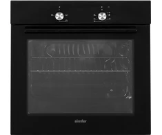 Mikrobangų krosnelė Simfer | Orkaitė | 8004AERSP | 62 L | Elektrinis | Rankinis | Mechaninis valdymas | Aukštis 60 cm | Plotis 60 cm | Juodas