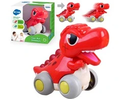Žaislų automobilis važiuoja „Dinozaurų T-Rex“ žaislas