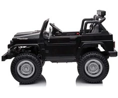 Akumuliatorinė transporto priemonė vaikams Jokomisiada Toyota Land Cruiser PA0285, 2 vietų | spalva: juoda