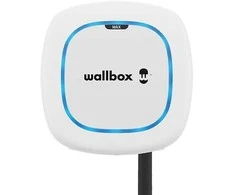 Elektromobilių įkrovimo stotelė „Wallbox“ | „Pulsar Max“ | 22 kW | „Wi-Fi“, „Bluetooth“ | 7 m | Baltas