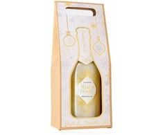 Accentra Vonios ir dušo želė WINTER MAGIC 180 ml butelyje su dovanų dėžute (šampano stilius)