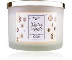 Accentra Kvapioji žvakė WINTER MAGIC su auksiniu dangteliu, 330 g