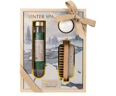 Accentra Vonios rinkinys WINTER SPA medinėje dėžutėje