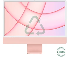 Apple Atnaujintas iMac 2021 Retina 4.5K 24" - M1 7C GPU / 8GB / 256 SSD / Rožinė (būklė kaip naujas)
