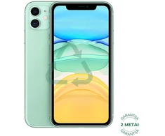 Apple Atnaujintas iPhone 11 Žalias 64GB (būklė kaip naujas)