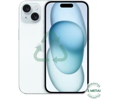 Apple Atnaujintas iPhone 15 Mėlyna 256GB (būklė kaip naujas)