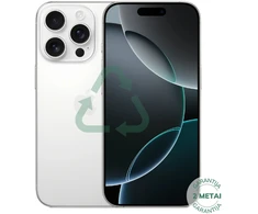 Apple Atnaujintas iPhone 16 Pro Baltas Titanium 256GB (būklė kaip naujas)