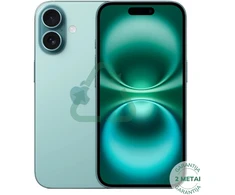 Apple Atnaujintas iPhone 16 Teal 128GB (būklė kaip naujas)