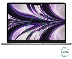 Apple Atnaujintas MacBook Air 2022 Retina 13" - M2 / 8GB / 512GB SSD / Space Gray (būklė kaip naujas)