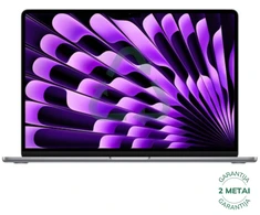 Apple Atnaujintas MacBook Air 2023 Retina 15" - M2 / 8GB / 512GB SSD / Space Gray (būklė kaip naujas)