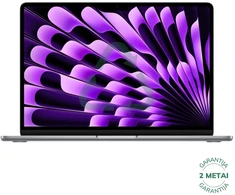 Apple Atnaujintas MacBook Air 2024 Retina 13" - M3 8C GPU / 8GB / 256GB SSD / Space Gray (būklė kaip naujas)