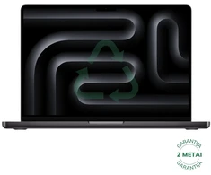Apple Atnaujintas MacBook Pro 2024 Retina 16" - M4 Pro / 48GB / 512GB SSD / Space Juodas (būklė kaip naujas)