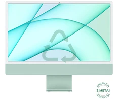 Apple Atnaujintas iMac 2023 Retina 4.5K 24" - M3 10C GPU / 8GB / 512 SSD / Žalias (būklė kaip naujas)