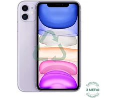 Apple Atnaujintas iPhone 11 Violetinė 128GB (būklė kaip naujas)