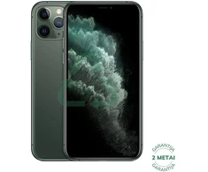 Apple Atnaujintas iPhone 11 Pro Midnight Žalias 64GB (būklė kaip naujas)