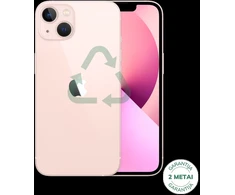 Apple Atnaujintas iPhone 13 Rožinė 128GB (būklė kaip naujas)